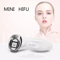 mini hifu high intensity focused ultrasound bipolar rf face neck lifting massager wrinkle removal tightening radio frequency