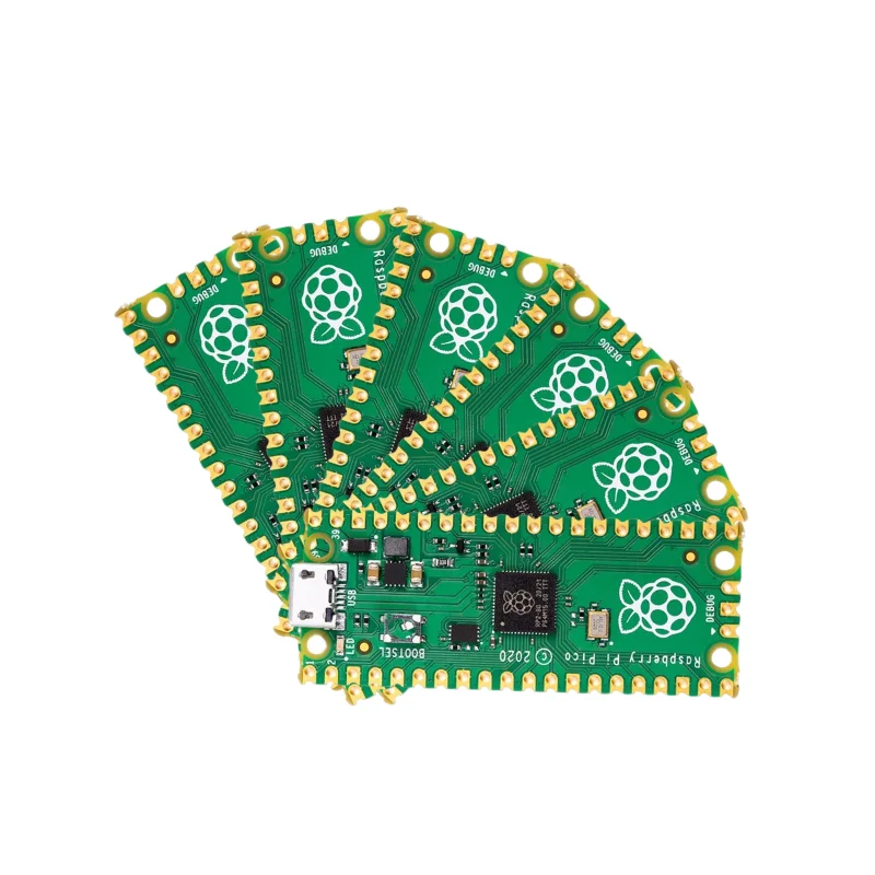 Гибкая плата микроконтроллера Raspberry Pi Pico на основе двухъядерного процессора RP2040