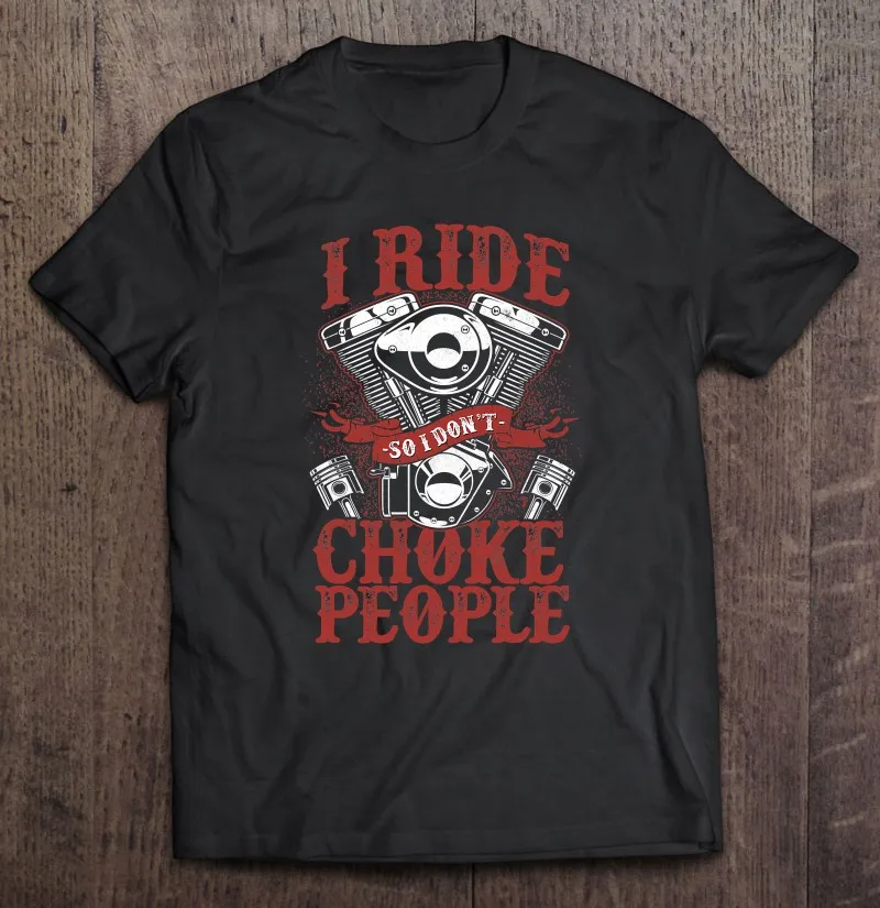 

Футболка женская оверсайз с надписью I Ride So I Don't сток