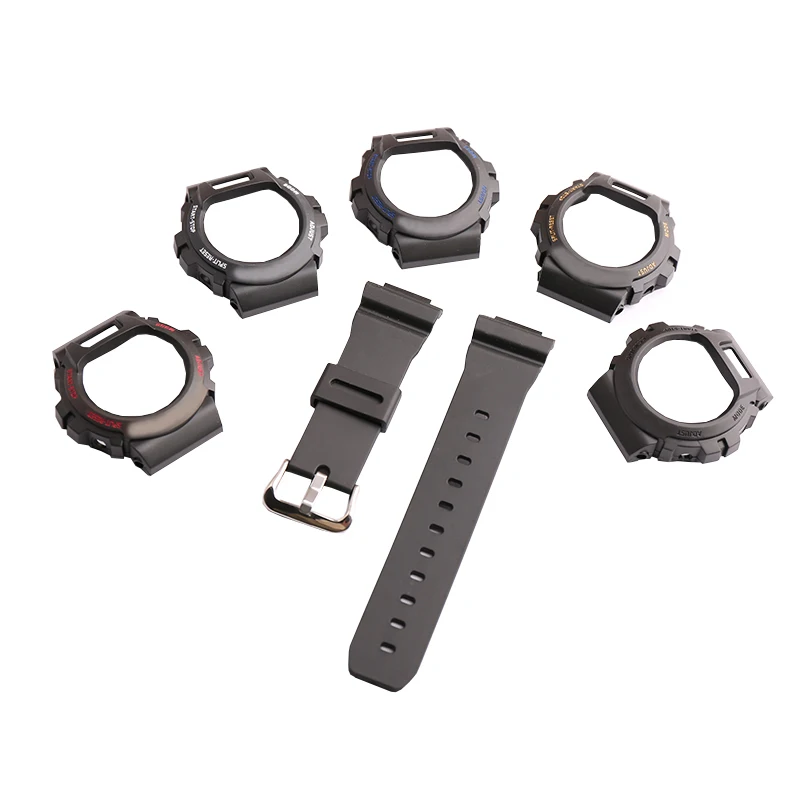 Resin strap case Suitable for casio G-SHOCK DW-6900 series strap case men's and women's strap watch accessories