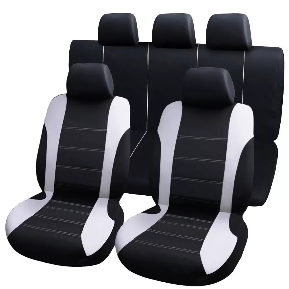

2/4/9 Pcs Universal Car Seat Covers Set Auto Styling Interior Accessories For Kia Ceed 500 Mercedes W203 Housse
