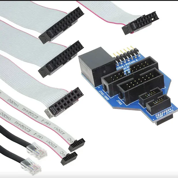 

AC102015 универсальная плата адаптера ICD4 ICSP/JTAG