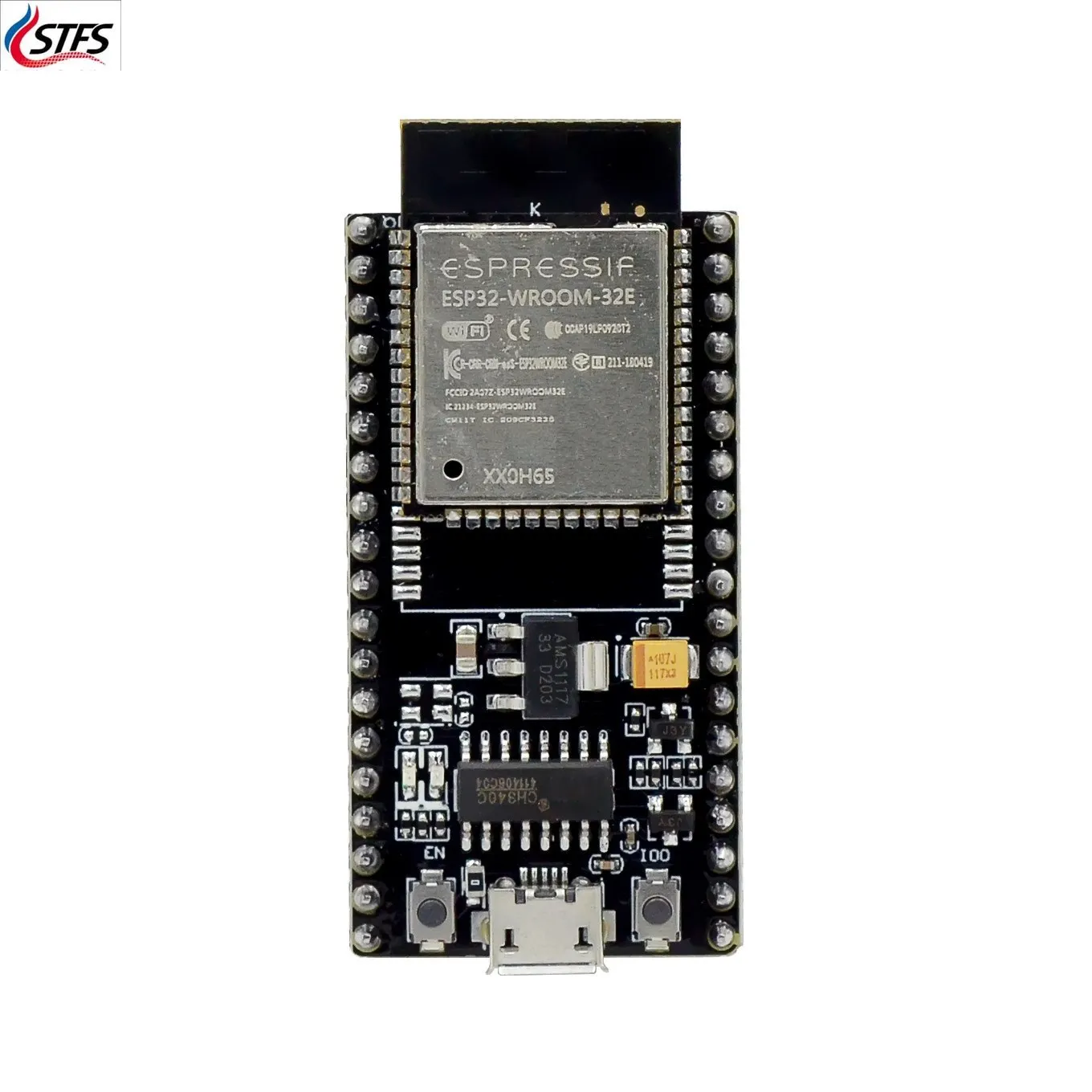 ESP32/умная плата для разработки Φ CH340 MICRO USB WiFi + Bluetooth сверхнизкое энергопотребление
