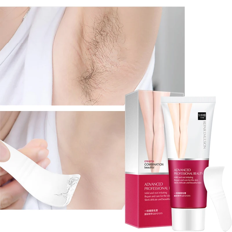 

Depilatory Cream Body Painless Effective Hair Removal Cream for Men & Women Whitening Hand Leg Armpit Hair Loss Skin Care