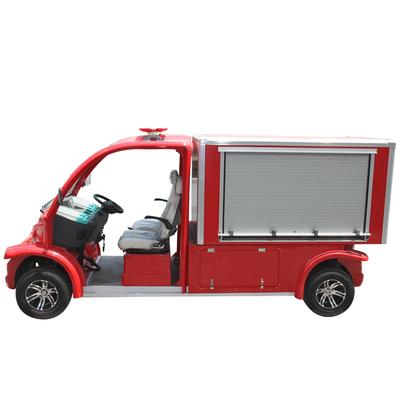 Электрический универсальный автомобиль четырехколесный пожарный мотоцикл с