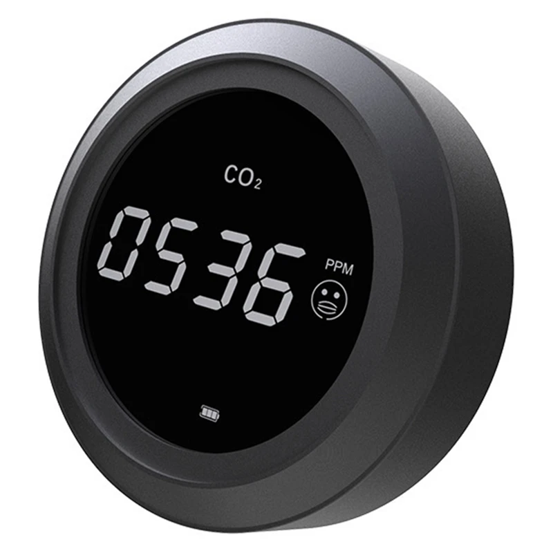 

CO2 Detector, Portable Air Quality CO2 Meter, Real Time Monitoring For Home Office Exercise Bike Sensors