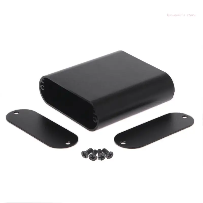 Алюминиевая коробка для электронных приборов 75x70x24 мм HX6D