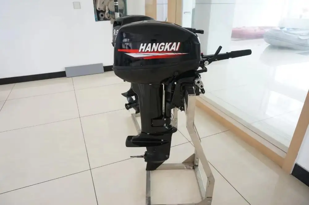 Фото Акция по заводской цене: Подвесные лодочные моторы HANGKAI 2-тактные 18 л.с. (бензиновые) для рыбацких лодок. №4