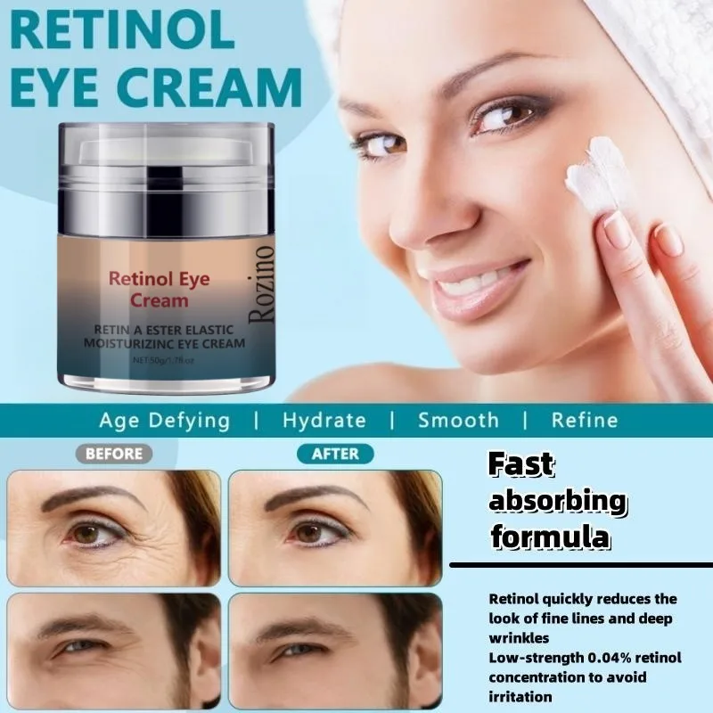 

Retinol Anti-aging Eye Cream Collagen-containing Hyaluronic Acid Polypeptide The Treatment Wrinkles Dark Circles and Puffiness