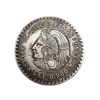 1947 mexican commemorative coin chief coin collection family decoration coin crafts souvenirs ornaments gifts