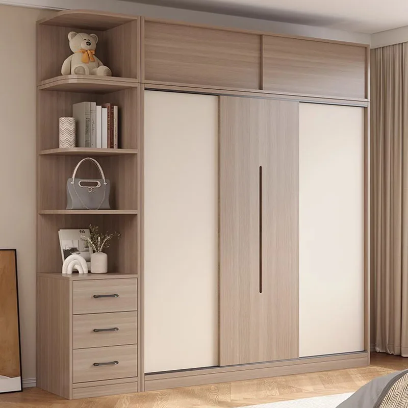 Роскошный шкаф для спальни европейская перегородка деревянный портативный