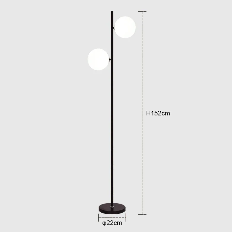 Минималистичная искусственная лампа в скандинавском стиле, напольная лампа для гостиной, дивана, декоративная напольная лампа