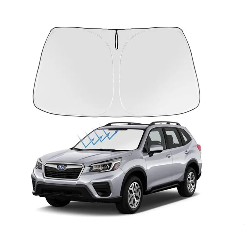 

Для Subaru Forester 1998-2024 лобовое стекло солнцезащитный козырек солнцезащитный козырек протектор складные блоки УФ-лучи держите
