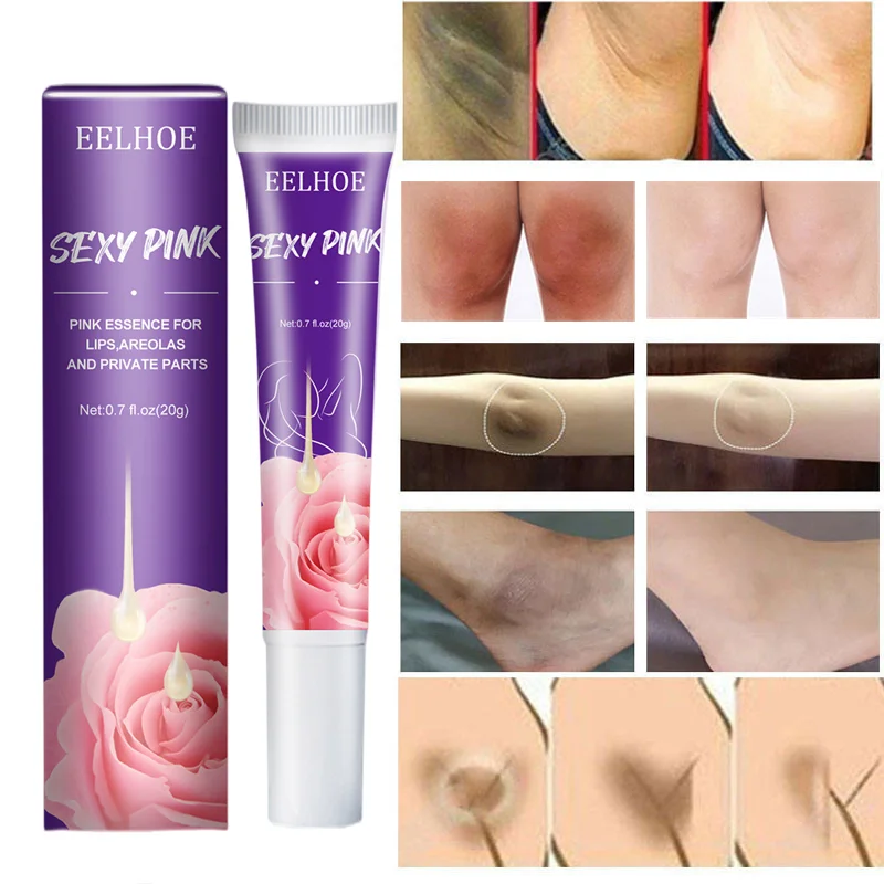 

Крем для тела с розовой эссенцией, отбеливающий, для подмышек, коленей, ягодиц