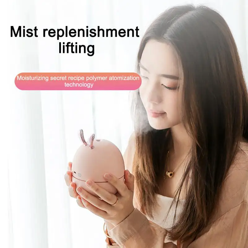 

Household Bedroom Small Mini Air Aromatherapy Purification Sprayer Water Replenishing Instrument USB Connection Car Humidifier