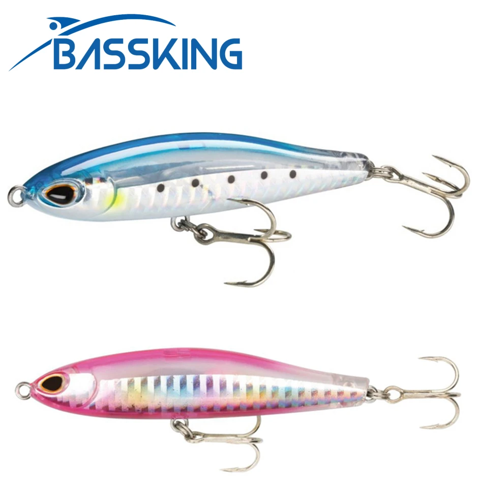 

Приманка для рыбалки, Карандаш 80 мм, 16 г, 3D глаза, морская окунь, Морская рыбалка, снасти, приманка, Искусственные воблеры