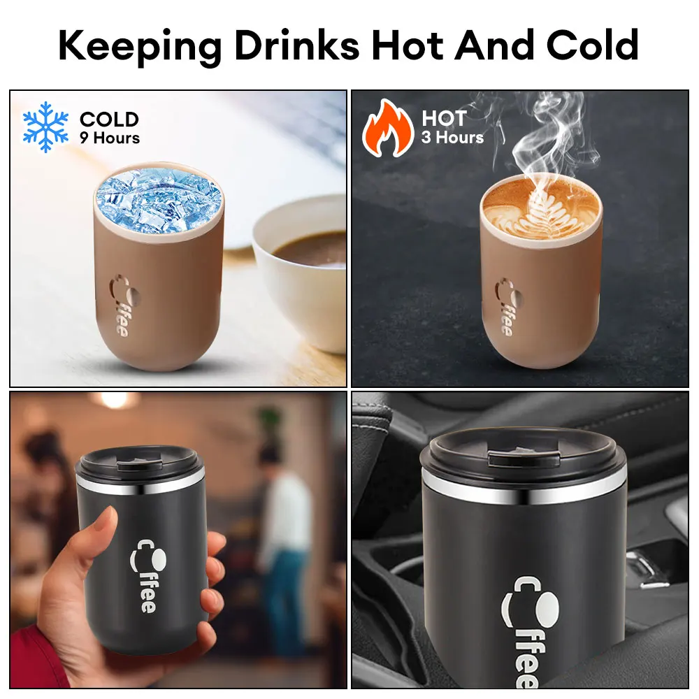 Термокружка для кофе из нержавеющей стали 500 мл