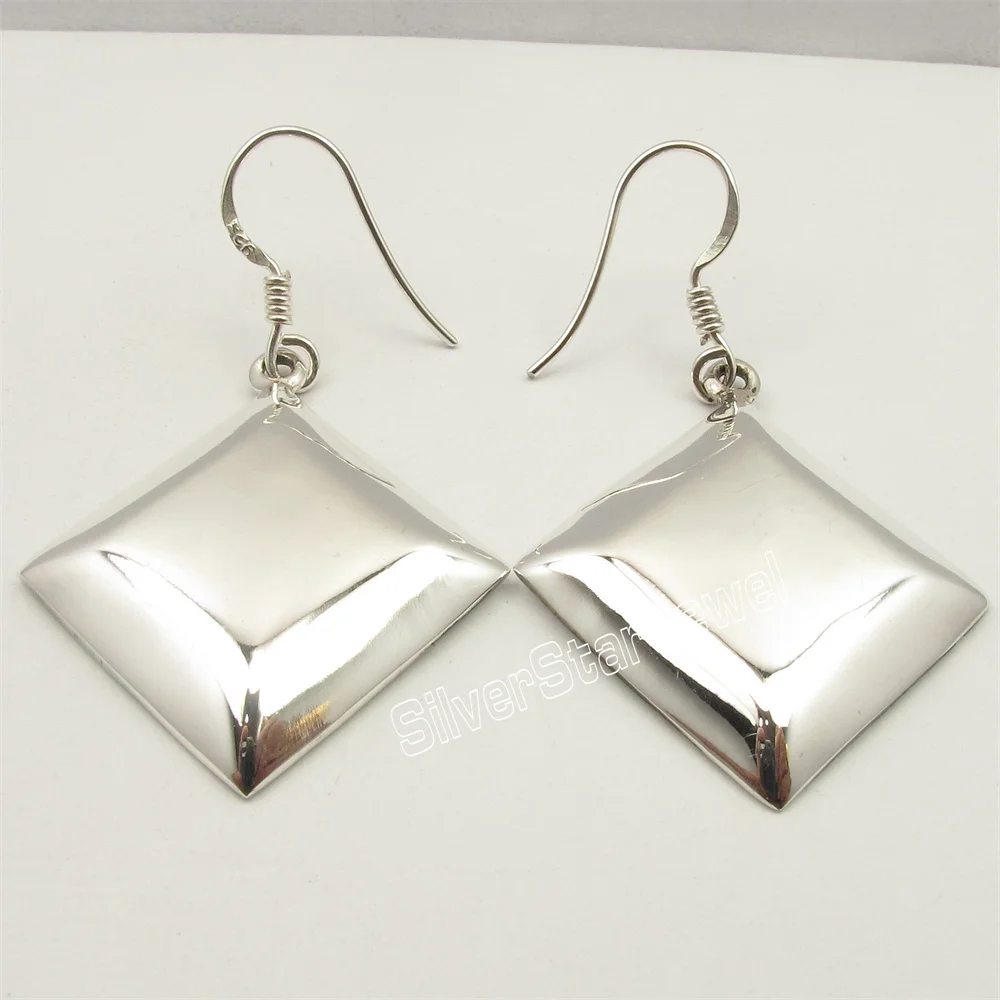 

Earrings 1.8" SQUARE Women India Jewelry