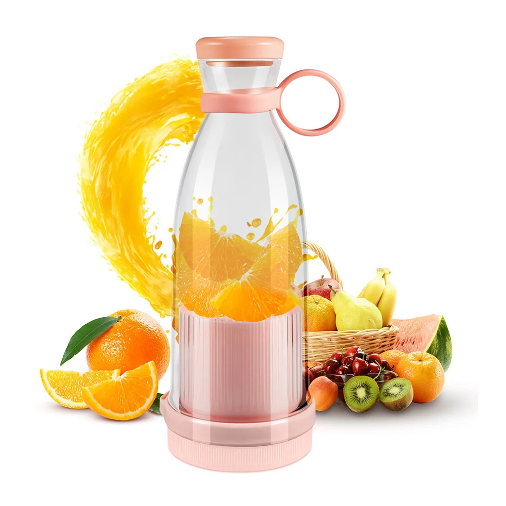 

Rechargeable Mixers Fresh Fruit Juicers Usb Wireless Charger Portable Juicer Bottle Mini Fast Electric Portable Blender Smoothie