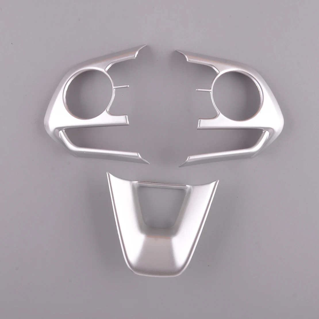 

3pcs/Set Steering Wheel Switch Button Cover Trim Frame Fit for Toyota RAV4 Corolla Hatchback Sedan Cross 2021 2022 Matte Chrome