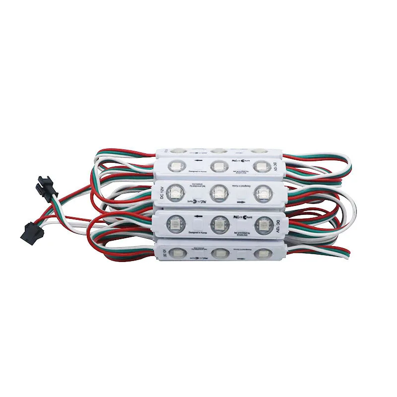 WS2811 телефон водонепроницаемый модуль 12 В постоянного тока IP68 полный цвет