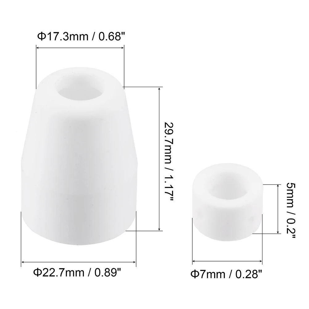 

Protable Plasma Cutter Electrodes Nozzles Accessories CUT-40 LGK-40 PT-31