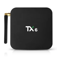 tx6 tv box android 9 allwinner h6 4gb ddr3 32gb64gb emmc 2 4ghz 5ghz wifi bt4 1 support 4k h 265 bluetooth 4 0 wifi