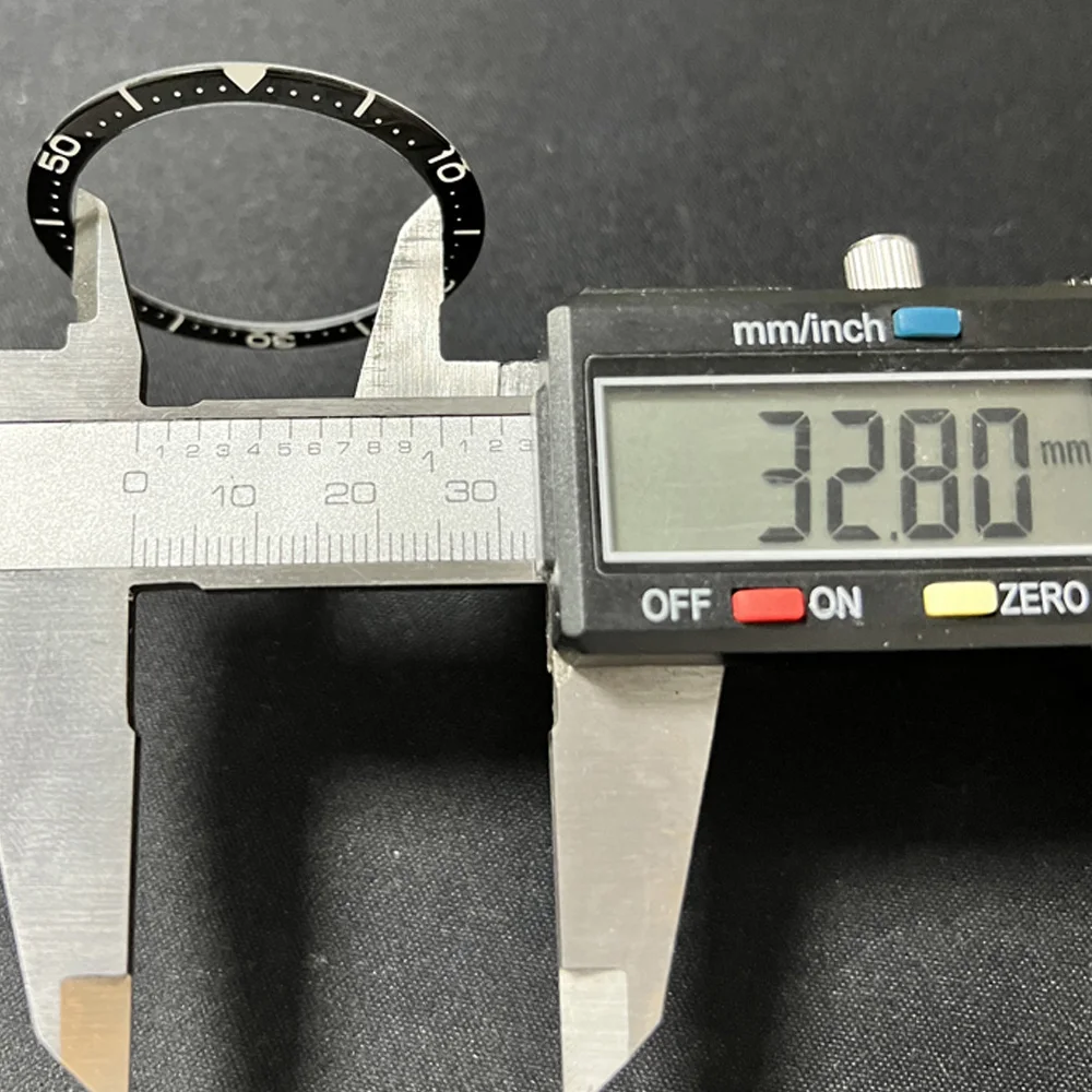 Watch Parts 40.35mm Full Luminous Mineral Glass Watch Bezel Insert Suitable For SBDC053 Watch Case