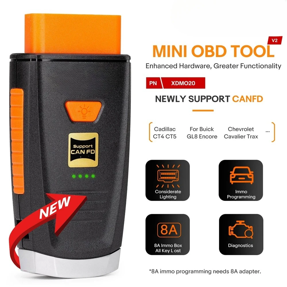 Фото Xhorse XDMO20 VVDI MINI Tool V2 Программатор IMMO Поддержка CAN FD №2