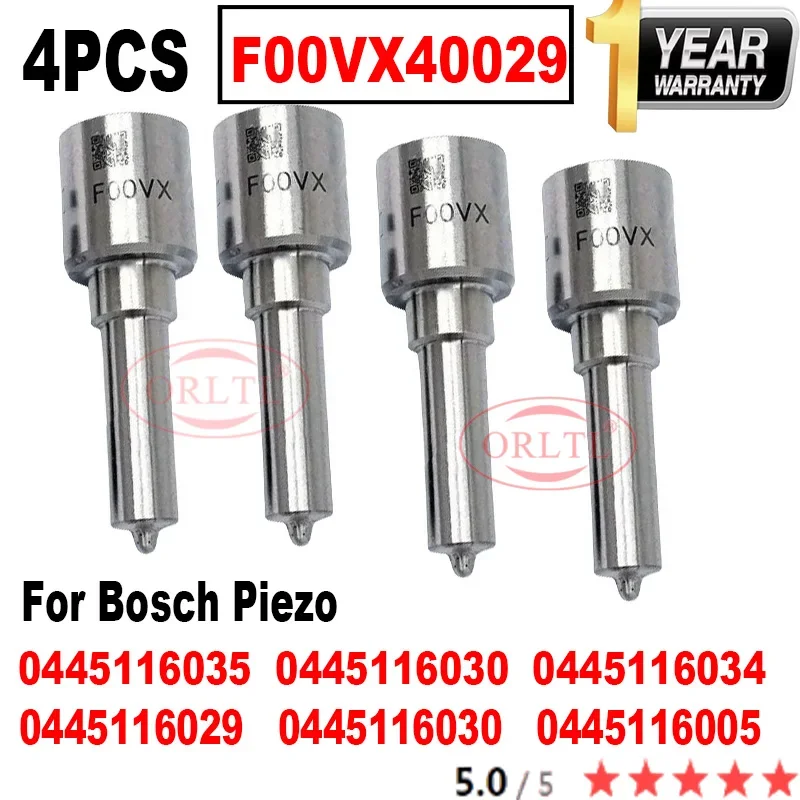 Сопло ORLTL Commmon Rail F00VX40029 для Bosch Piezo 0445116029 0445116030 0445116005 0445116035 0445116034