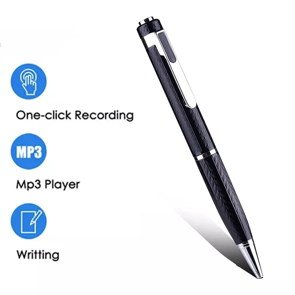 

Professional Pen Digital Sound Recorder Espia Voice Recording 8GB 16G 32GB 64GB Dictaphone USB Flash Driver Spyware Audio Record