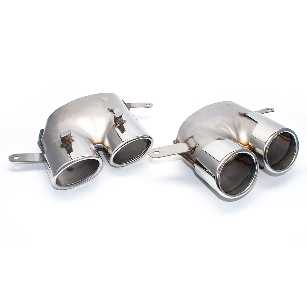 Выхлопная труба для автомобиля 4 выхода из нержавеющей стали Audi A6 A7 S 2016-2018 линия