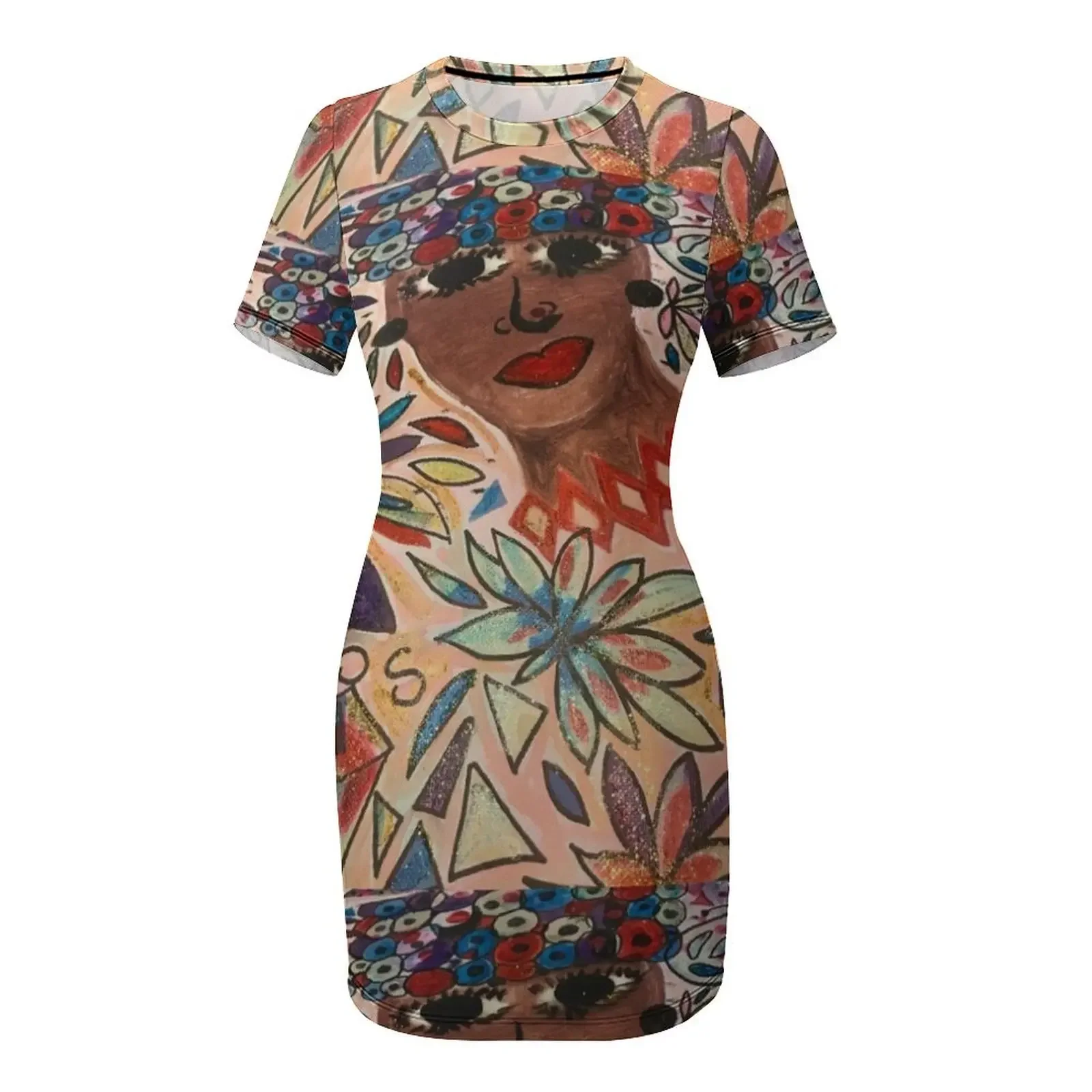 Фото Платье с короткими рукавами Kini's Therapy Shirleeta, женское платье, винтажное платье №4