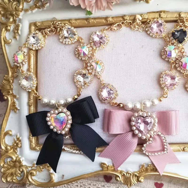 Аксессуары из бусин для женщин милые женские браслеты в японском стиле девушек с