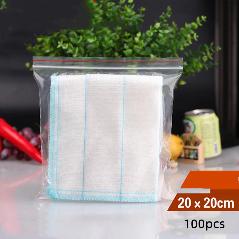 

Small Clear Self Sealing Opp Plastic Bags for Kitchen Food Candy Storage Organizer Reusable Gift Packaging Wholesale 8x8 inch