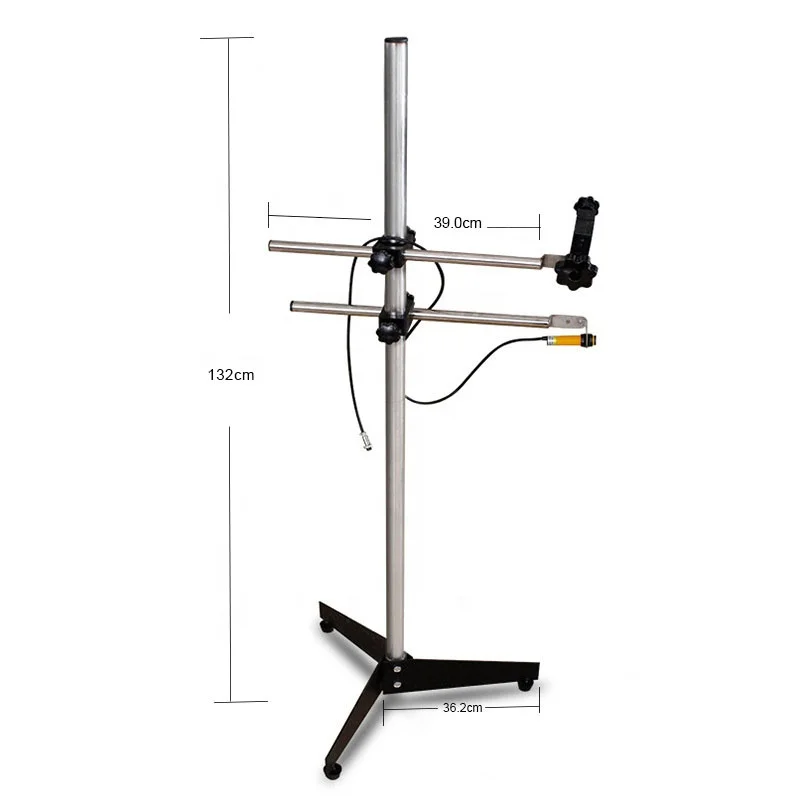 

Tajee Stainless Steel Handheld Inkjet Printer Holder Photoelectric Bracket With Stand And Senso