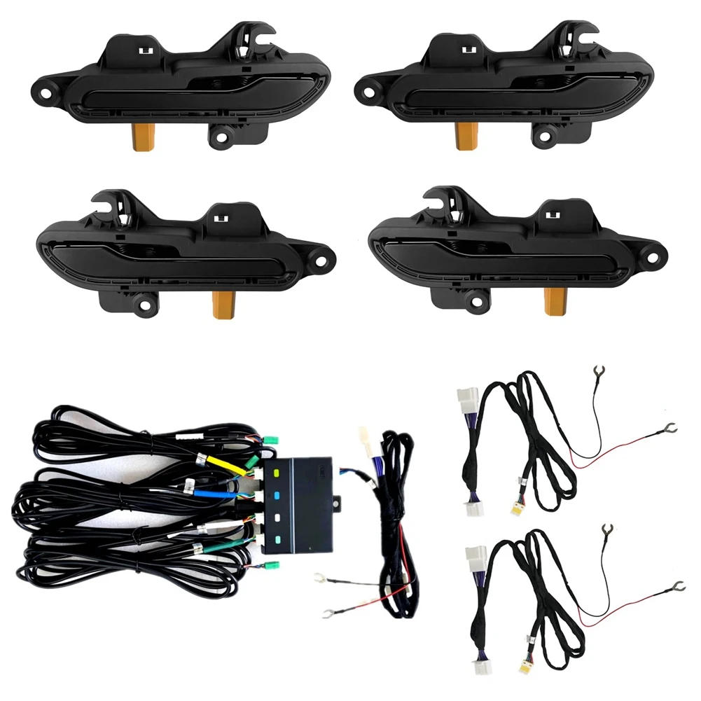 

Electric Door Handle for Tesla Model 3 2018-2022 Car OTA Electric Sensing Handles with Colorful LED Light, T8