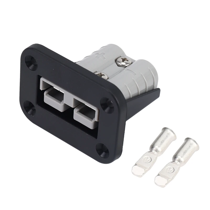 

Flush Mount 50 Amp Anderson Plug Mounting Bracket Panel Cover for Caravan Camper Boat Truck