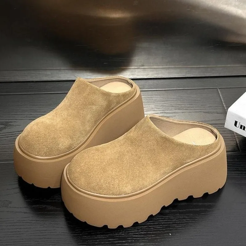 2025 шлепанцы женская обувь повседневные тапочки на плоской подошве лоферы