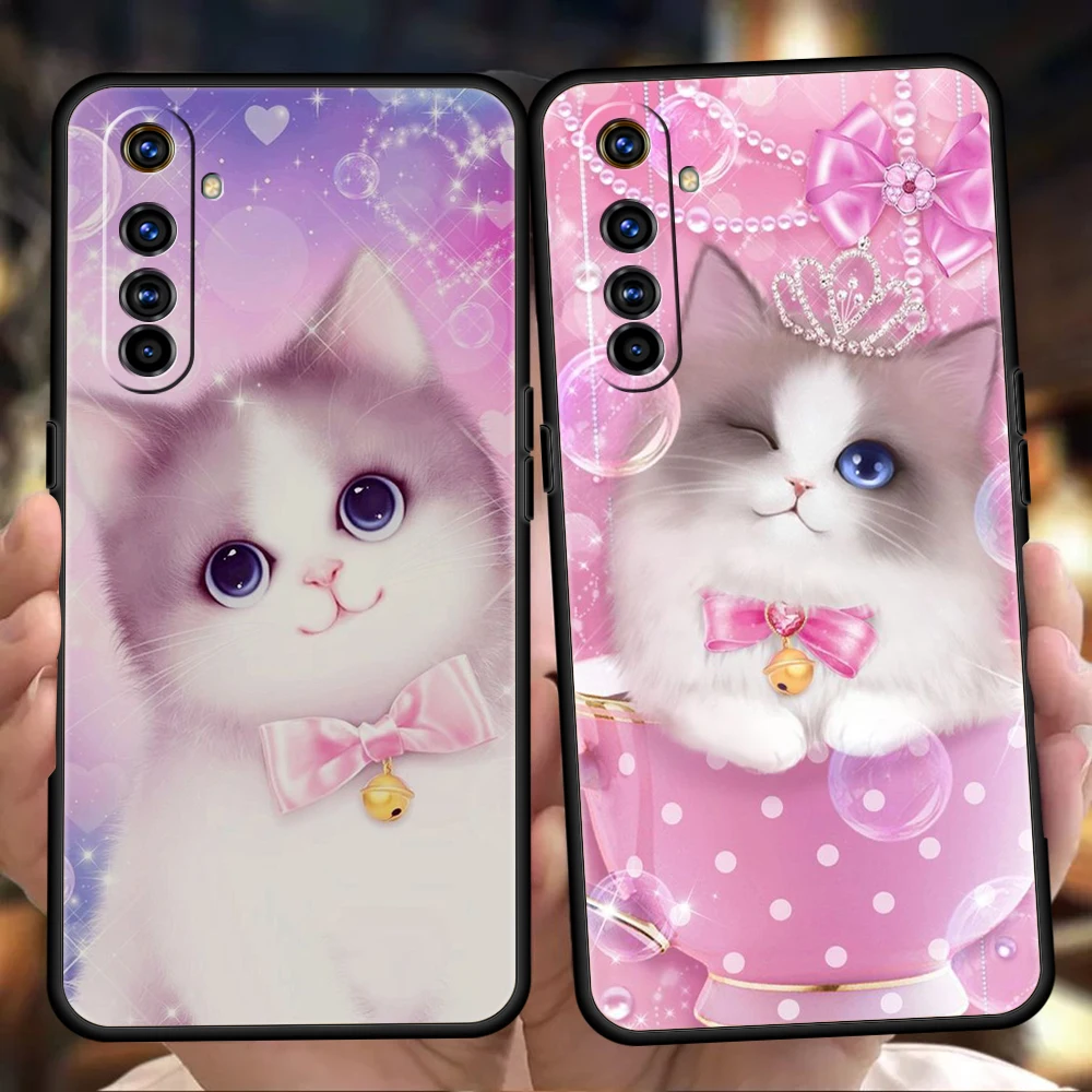 

Чехол для Realme 8i 9i 9 8 7 6 Pro C25 C21 C11 C3 GT2 Pro Plus