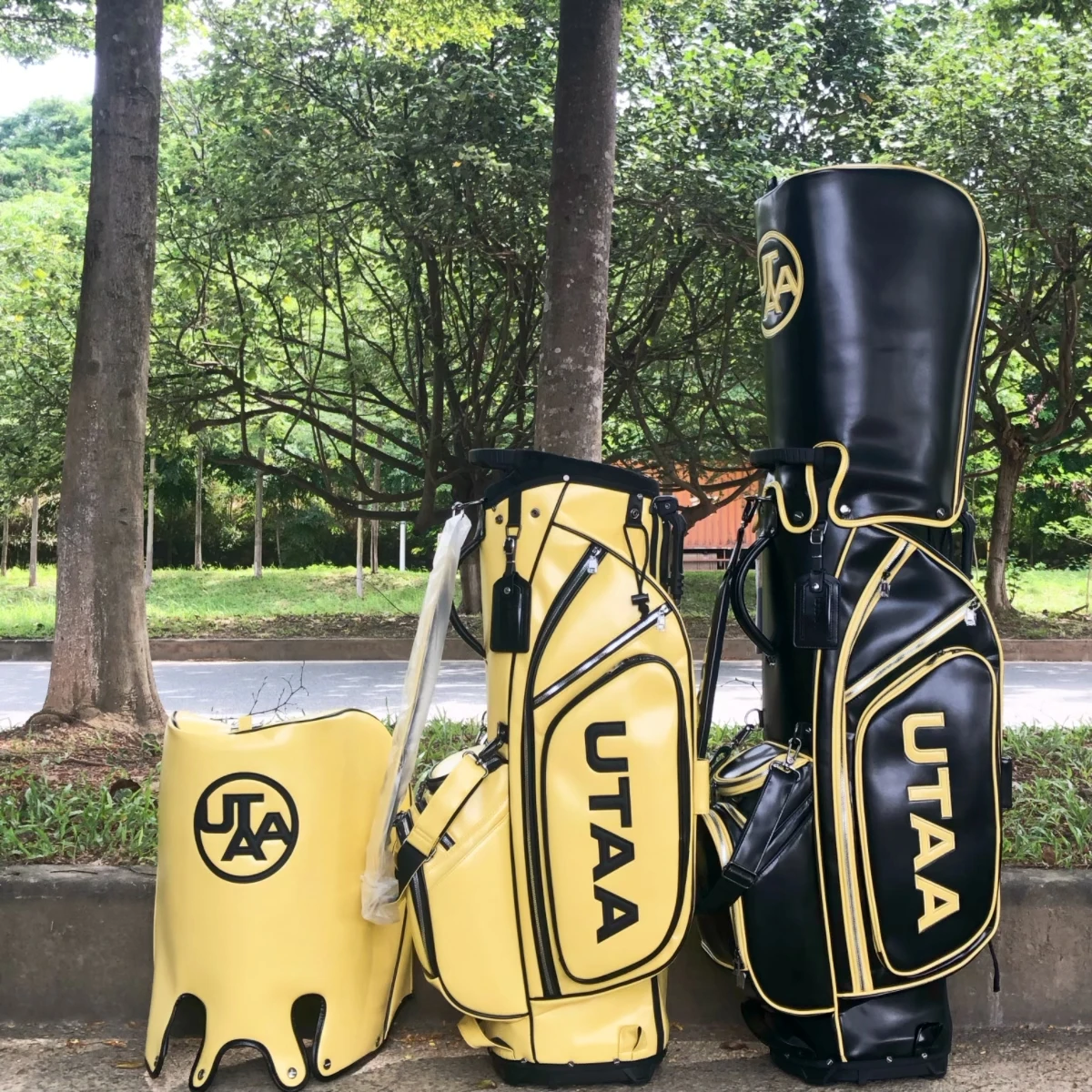 

New Golf Bag 23 Spring Male and Female Alphabet Large Capacity Lightweight Storage Golf Stand Bag 골프백