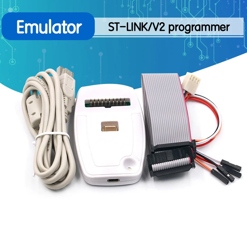 

1pcs New ST-LINK/V2 ST-LINK V2(CN) ST LINK STLINK Emulator Download Manager STM8 STM32 artificial device