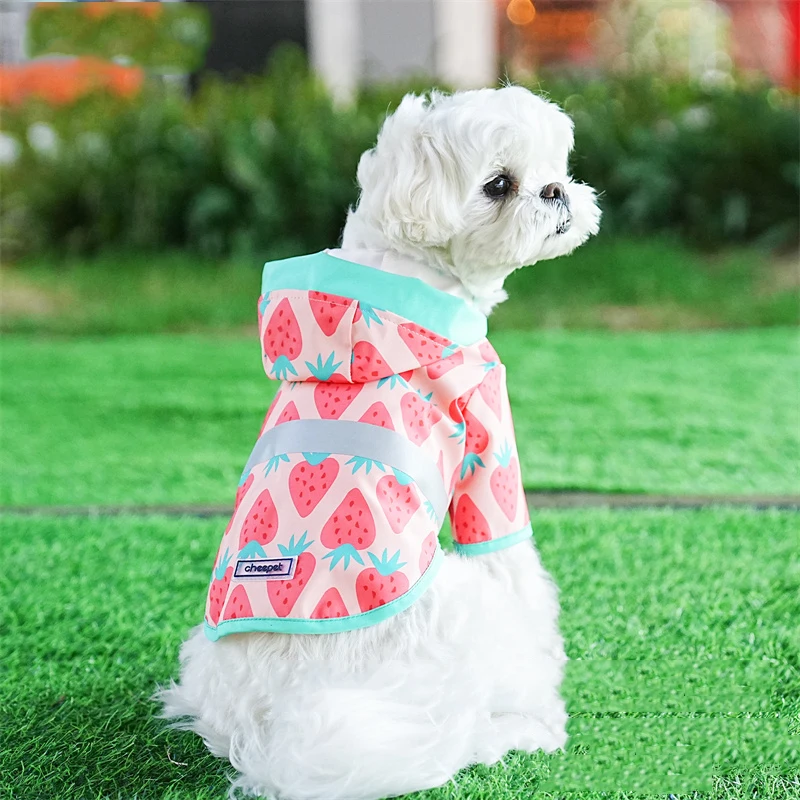 

Dog Raincoat Pet Waterproof Clothing Schnauzer Japanese Spitzbn Chihuahua Bichon Poodle Pomeranian Small dog Clothes Costume