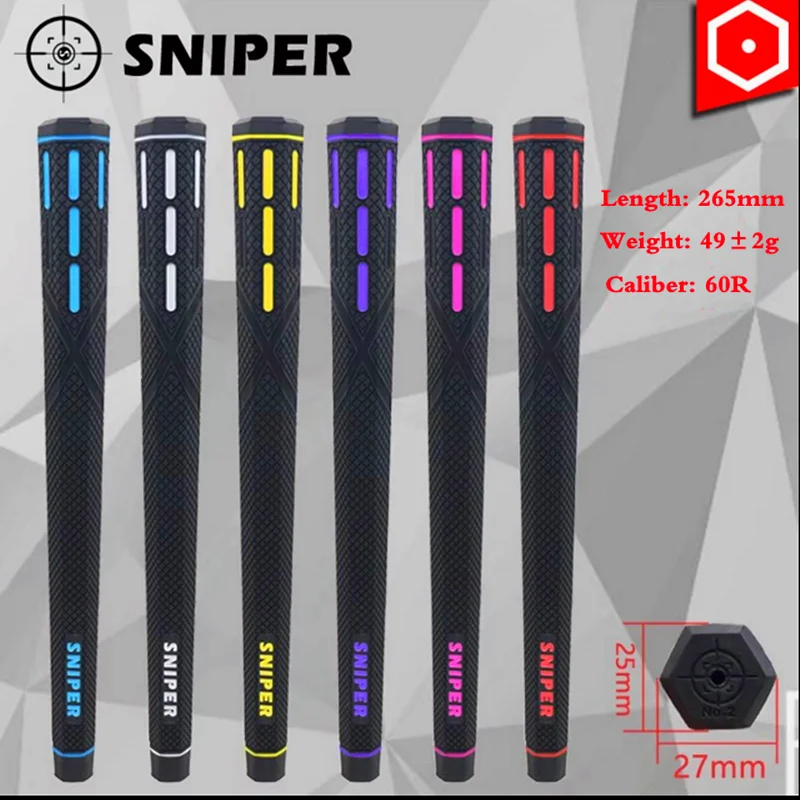 

13/26 Piece Golf Standard Grips SNIPER Men's Women's Non-Slip Wear Iron/Fairway Wood Unisex Golf Club Grips