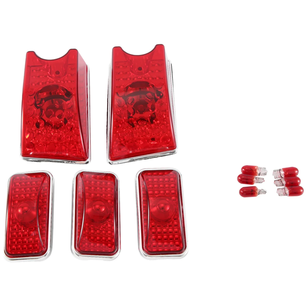 

Roof Light Warning Light Driving Marker Light for Hummer H2 SUV 03-09T10,Red