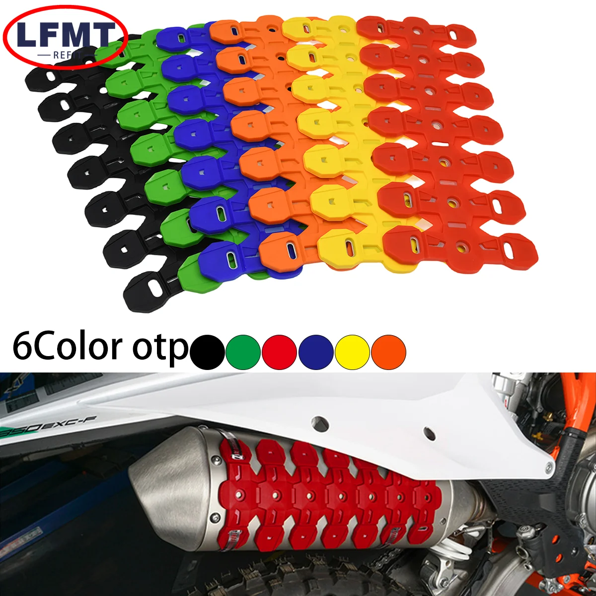 Выхлопной глушитель для HUSQVARNA TC TX TE Тей 125 250 300 2014-2023 KTM SHE RCO защитная крышка труб