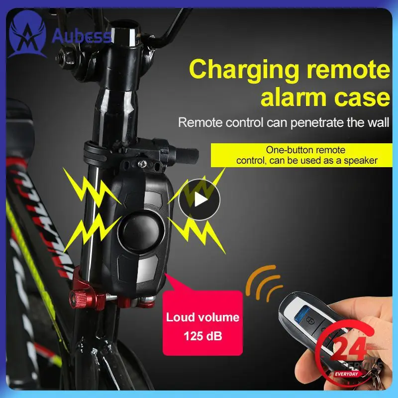 

1~6PCS Powstation Bicycle Remote Control Black Mini Anti-theft Bike Detector Alarm System Motorcycle Alarm Smart Home 500ma