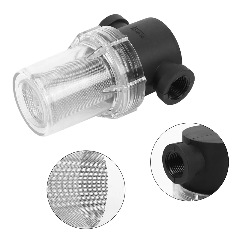 Promotion! Car Washing Filter 1/2 Inch Inline Mesh Strainer Water Pump Irrigation High Flow Pipeline Gardening Inlet Wate |