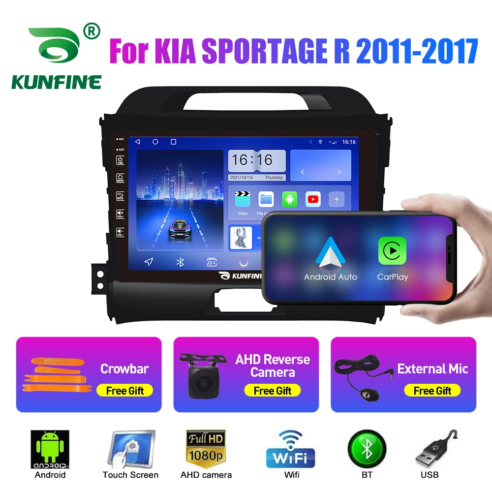 Car Radio For KIA SPORTAGE R 2011-17 2Din Android Octa Core Stereo DVD GPS Navigation Player Multimedia Auto Carplay