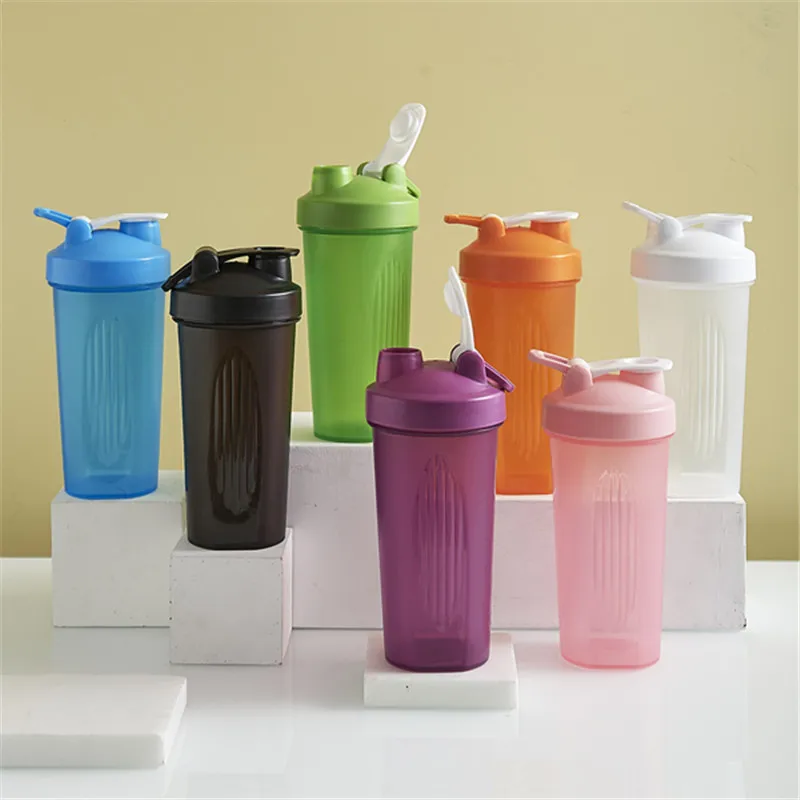 

600ml протеин, бутылка-шейкер Herbalife, протеиновый порошок, Коктейльная чашка для тренажерного зала, шейкер, мягкая чашка со шкалой, портативная ...